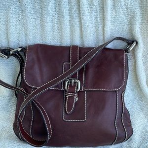Fossil crossbody leather bag